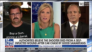 Father of Texas Witness Goes on Fox News to Defend Guns Following Attack, Wears the Perfect Shirt