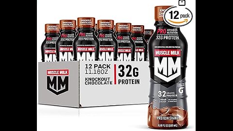 Amazon Product Review: Muscle Milk Pro Knockout Chocolate Protein Shake