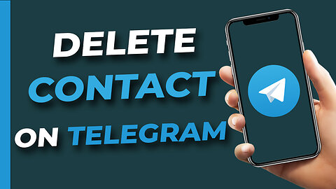 How To Delete Contact On Telegram 2023 | How To Remove Telegram Contact Number |