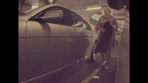 Sentry Mode captures BMW passenger opening her door and catching my Model 3