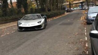 Cette Lamborghini échappe à la police grâce à un créneau magistral