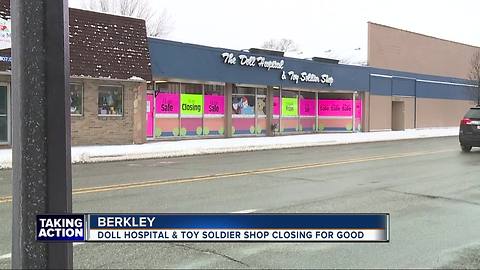 The Doll Hospital & Toy Soldier Shop closing in metro Detroit after 70 years