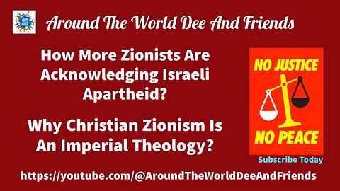 Why Zionist Say Israel Apartheid? Christian Zionism Imperialist Theology?