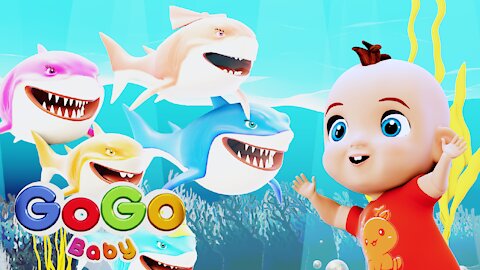 Baby Shark | Baby songs Songs for kids | GoGo Baby - Nursery Rhymes & Kids Songs