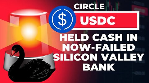 Circle USDC Trouble | USDC Reserves Held In Silicon Valley Bank | Black Swan Crypto Crash?