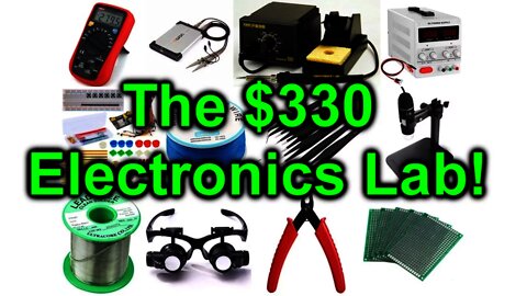 EEVblog #954 - How To Setup An Electronics Lab For $300
