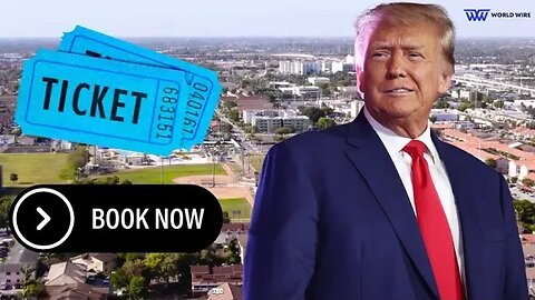 Book Ticket For Donald Trump Hialeah, Florida Rally-World-Wire