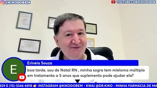 Mieloma múltiplo e outras complicações inflamatórias. Tratamento com suplementos Whats 15-99644-8181