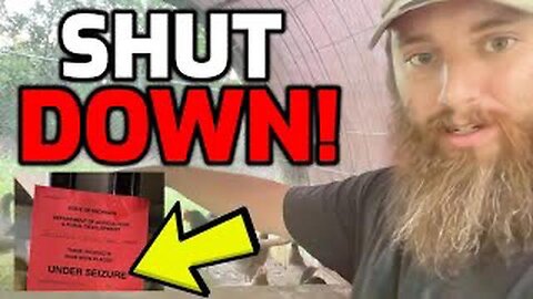 WARNING!! They TOOK EVERYTHING!! Raided & Shut Down By Government! Food Seized!