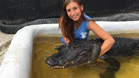 Gator Girl Belays Social Life To Rescue Nuisance Alligators