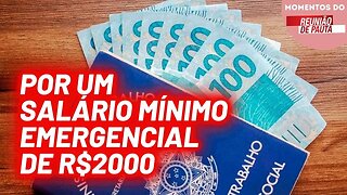 José Álvaro comenta sobre o salário mínimo e banco central | Momentos Reunião de Pauta