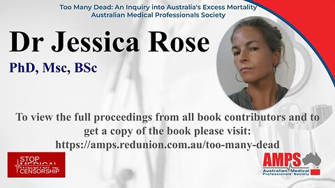 Dr Jessica Rose - Excess Death