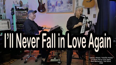 I'LL NEVER FALL IN LOVE AGAIN - ESCALETA MELÓDICA/ PIANICA