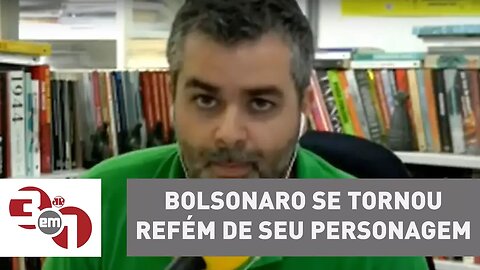 Andreazza: Bolsonaro se tornou refém de seu próprio personagem