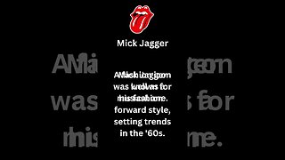 "Rocking with the Stones: Bite-sized Insights" Mick Jagger #shorts #rollingstones #rocknroll