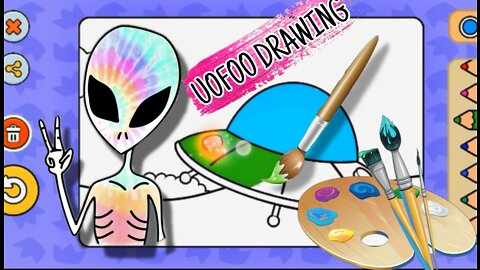 How to draw a UOFOO| step by step UOFOO drawing|easy dra UOFOO with mobile phone|#drawingboy