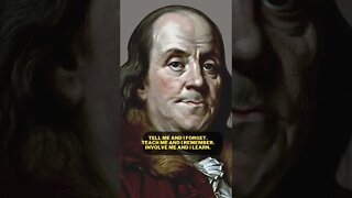 BENJAMIN FRANKLIN QUOTES THAT CAN CHANGE YOUR LIFE. #shorts #quotes