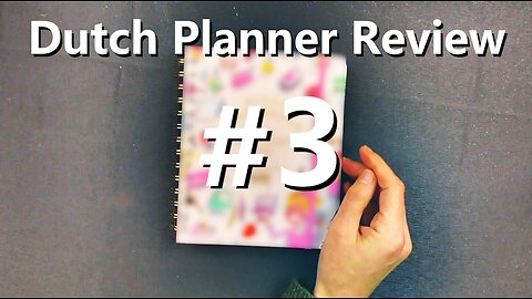 The Great Dutch Planner Review #3 (of 3)