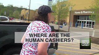 Where are all the human cashiers?