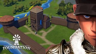 Foundations I did try to build a wooden fort with mods - Part 2 ver. 1.9 | Let's Play Foundations