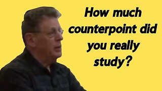 Philip Glass: How much counterpoint did you really study?
