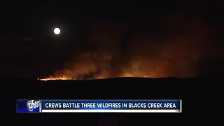 BLM: Three wildfires burning east of Boise