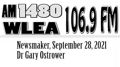 Wlea Newsmaker, September 28, 2021, Dr. Gary Ostrower