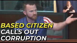 BASED Citizen Speaks Out Against Local Corruption!