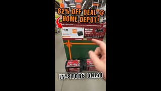 Home Depot Best Deal Of The Season On A Mechanics Tool Set!