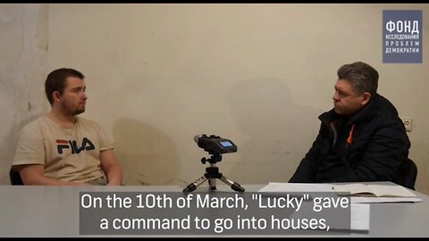 Ukrainian prisoner of war Evgeny Orel from the National Guard tells about how Azov fired at him and how they decided to bury their weapons in the ground and surrender