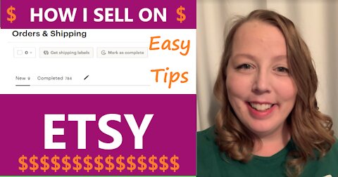 How to SELL on Online on ETSY - I tell ALL - the GOOD and the BAD