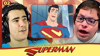 A NOVA ORIGEM do Super-Homem 🤯 - React Minhas Aventuras Com O Superman EP. 02