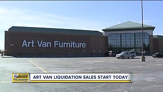 Art Van liquidation sales begin Friday after closure announcement