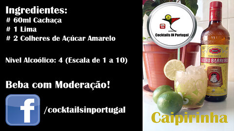 Caipirinha e Caipiblack - Como fazer / How-To