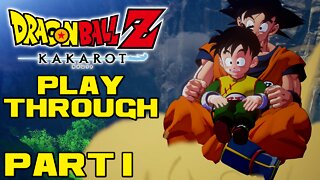 🐲🐉🟠 Dragon Ball Z Kakarot - Part 1 - PlayStation 4 Playthrough 🟠🐉🐲 😎Benjamillion