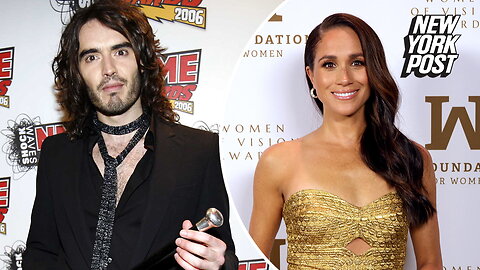 Russell Brand claims he kissed Meghan Markle in a movie before she met Prince Harry