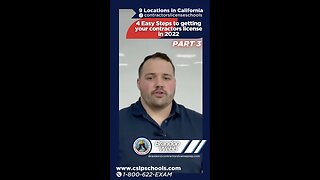 4 Easy Steps To Get Your California Contractors License pt.3