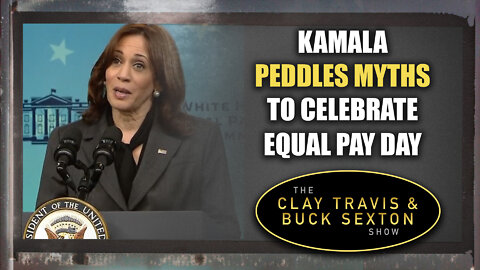 Kamala Peddles Myths to Celebrate Equal Pay Day