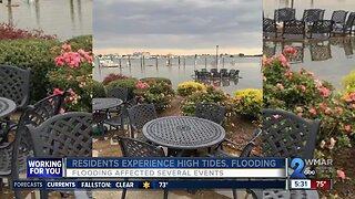 Residents experience high tides, flooding