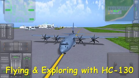 Flying & Exploring with HC-130 | Turboprop Flight Simulator