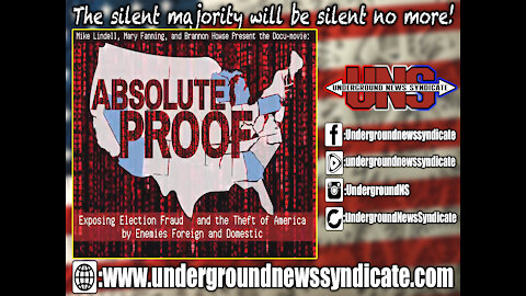Mike Lindell’s “Absolute Proof” Shocking Movie Providing Actual Hard Evidence of Voter Fraud!