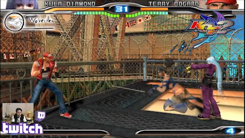 (PS2) KOF Maximum Impact 2 - 15 - Kula Diamond - Lv Gamer ... Best Girl?