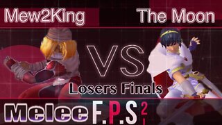 MVG FOX|Mew2King (Sheik) vs. MSF|The Moon (Marth) - Melee Losers Finals - FPS2