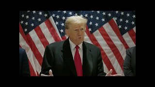 President Donald J. Trump at 40 Wall Street: 'This is all about election interference.'