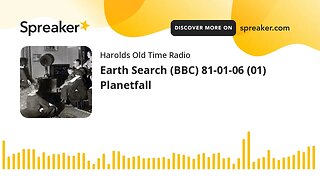 Earth Search (BBC) 81-01-06 (01) Planetfall
