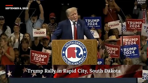 Trump Shares 2025 Agenda At SD Rally