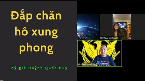 Đắp chăn hô xung phong - Ký giả Huỳnh Quốc Huy