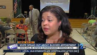 Verletta White speaks out about declined appointment to BCPS Superintendent