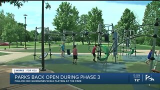 Phase 3: Tulsa city park playgrounds and splash pads reopen