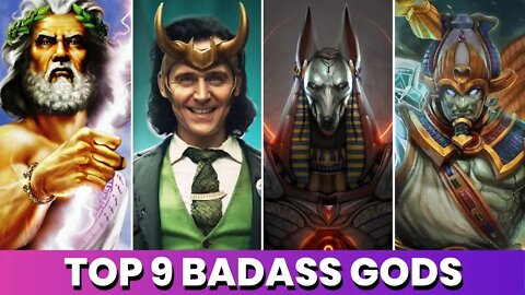 Top 9 Badass Gods from Mythologies | Mythical Madness